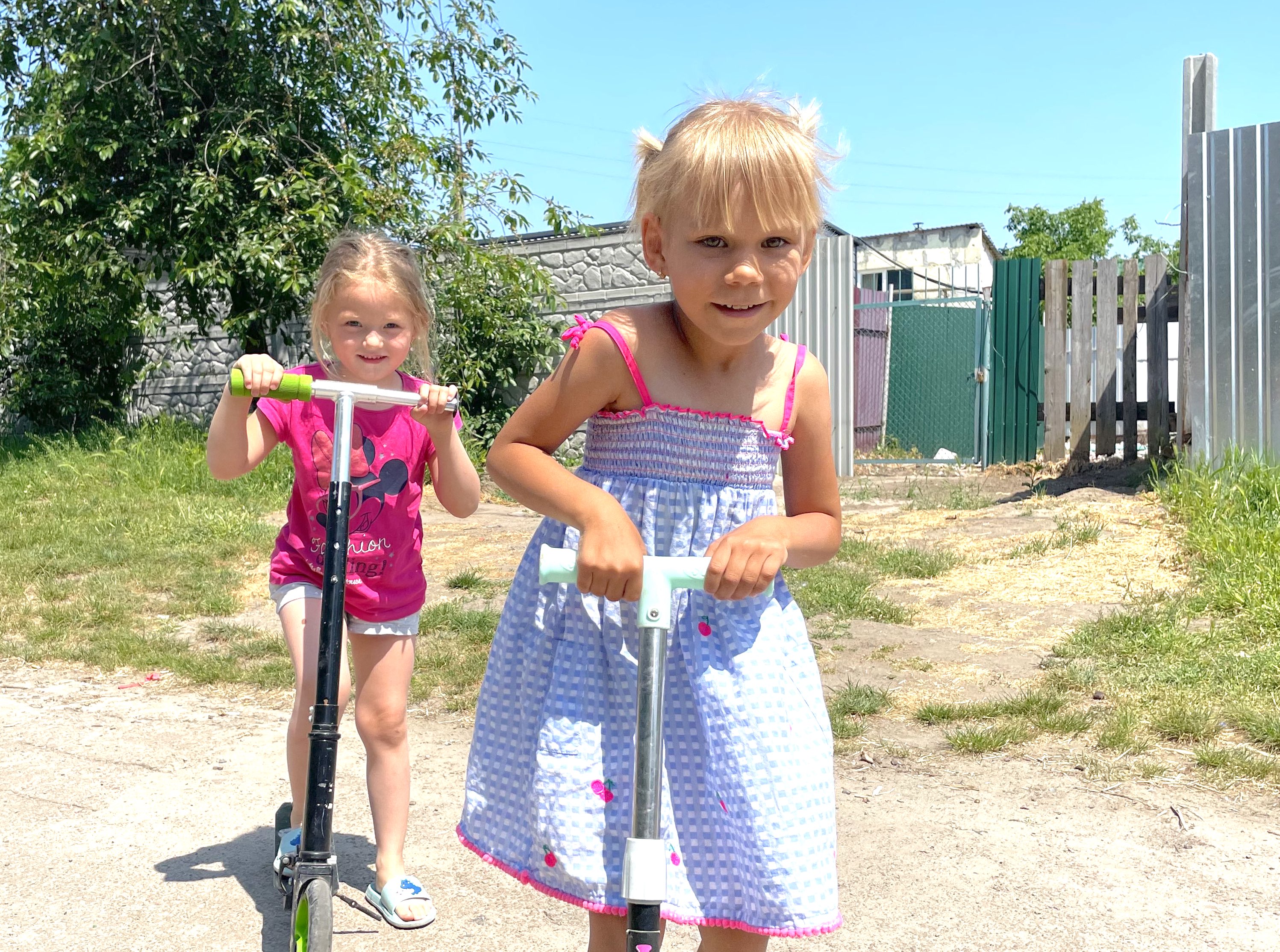 Resilience amidst adversity: Displaced Ukrainian family starts a long 